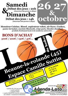 Photo du loto Lotos du basket