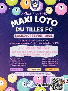 Photo du loto Maxi loto du Tilles FC