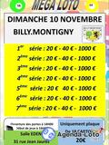 Photo méga loto à Billy-Montigny