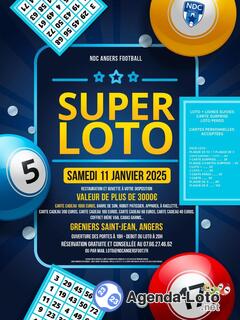 Photo du loto MEGA LOTO animé par Cristel