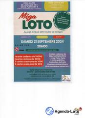 Photo du loto MEGA LOTO animé par Cristel (Nouveaux Packs)