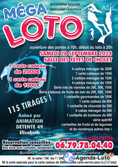 Photo du loto méga loto ASIC (association sportive immersion choletaise )