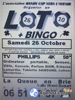 Photo du loto Mega loto associatif d'Handy cap vers l’avenir