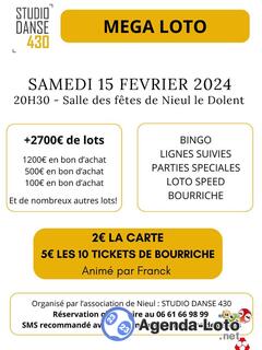 Photo du loto Mega Loto : bingo, lignes suivies, loto speed, bourriche ...