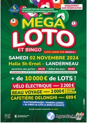 Photo du loto Méga loto des commerçants et artisans Landerneau Boutiques