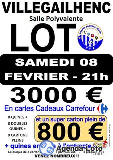 Photo du loto Mega loto du trapel fc