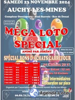 Photo du loto MEGA loto de NOEL avec 3 bons exceptionnels