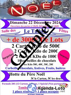 Photo du loto Méga Loto de Noël Animation Pascal