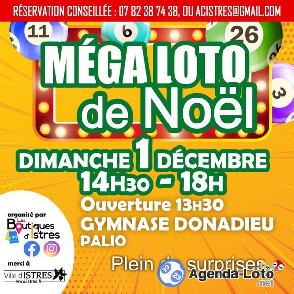 MEGA LOTO DE NOEL des Boutiques d'Istres