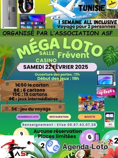 Photo du loto Méga loto quine