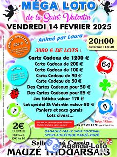 Photo du loto MEGA LOTO SAMR Sport Athlétique Mauzé Rigné Football