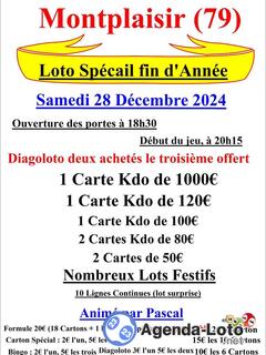 Photo du loto Méga Loto spécial fin d'année cartes Kdo