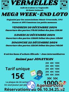 Photo du loto Mega week-end loto