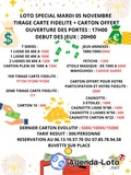 Nouveau loto tirage carte fidélité et carton offert