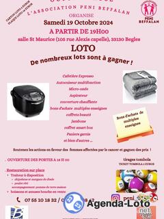 Photo du loto OCTOBRE ROSE: Loto de l'association PENI BEFFALAN