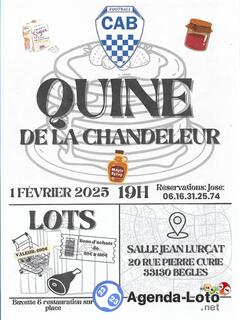 Photo du loto Quine cab football begles