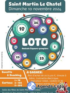 Photo du loto Quine loto de l'amicale des sapeurs pompiers