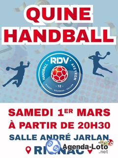 Photo du loto QUINE - RDV Aveyron Handball