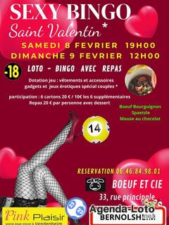 Photo du loto Sexy bingo st valentin