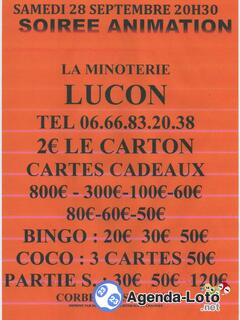 Photo du loto Soirée Animation Loto Spéciale Carte Cadeau