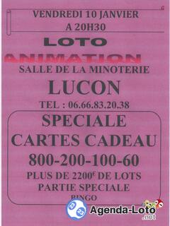 Photo du loto Soirée Animation Loto Spéciale Carte Cadeau