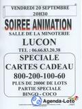 Photo Soirée Animation Loto Spéciale Carte Cadeau à Luçon