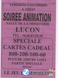 Soirée Animation Loto Spéciale Carte Cadeau