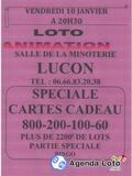 Photo Soirée Animation Loto Spéciale Carte Cadeau à Luçon