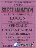 Soirée Animation Loto Spéciale Cartes Cadeau