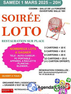 Photo du loto SOIREE LOTO Associatif