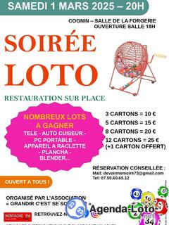 Photo du loto SOIREE LOTO Associatif