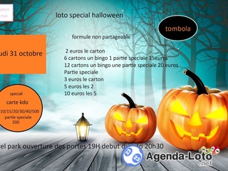 Photo du loto Spécial loto d’Halloween