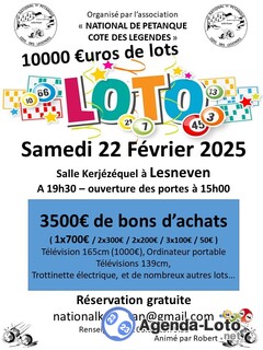 Photo du loto Super grand loto bingo