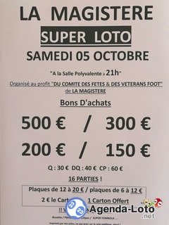 Photo du loto Super loto 21h