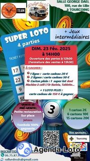 Photo du loto Super loto 4 parties et 1 Loto Plus