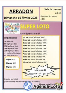 Photo du loto Super loto