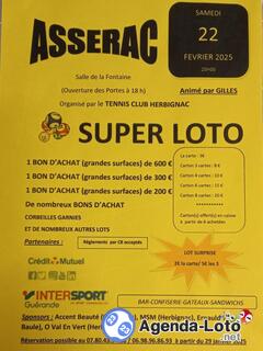 Photo du loto Super loto