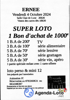 Photo du loto Super loto