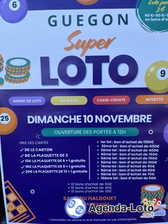 Photo du loto Super Loto