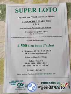 Photo du loto Super loto