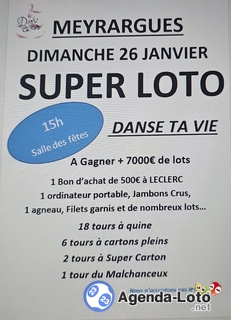 Photo du loto Super loto