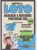 Photo super loto à Pontorson