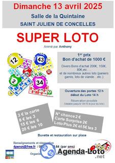 Photo du loto Super loto