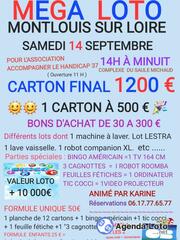 Photo du loto Super loto. Pour AH37. DE 14 H A MINUIT . FINAL 1200