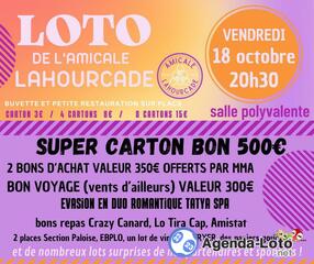 Photo du loto Super loto Amicale