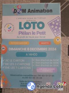 Photo du loto Super Loto Amicale Laique Trélivan animé: Dom Animation