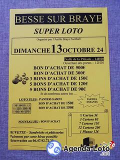 Photo du loto super loto anille braye football