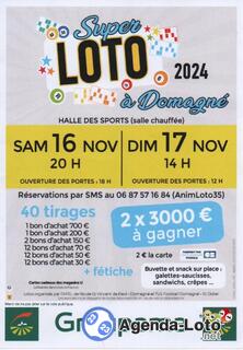 Photo du loto SUPER LOTO Animé par Animloto35 Bernard