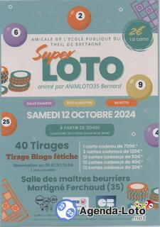 Photo du loto Super loto animé par animloto35 BERNARD