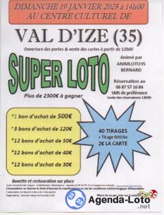 Photo du loto Super loto animé par animloto35 bernard